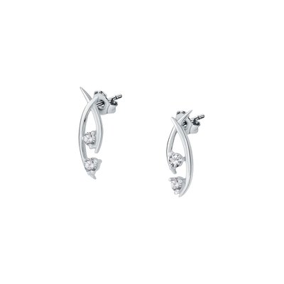 Boucles d'oreilles en céramique et oxyde de zirconium CLEOR
