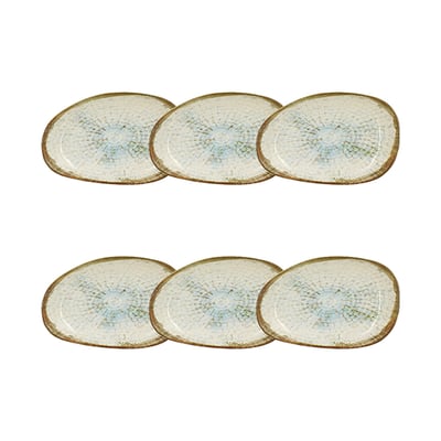 Lot de 6 coupelles 24 x 15cm en faïence, MINERAL NOVASTYL
