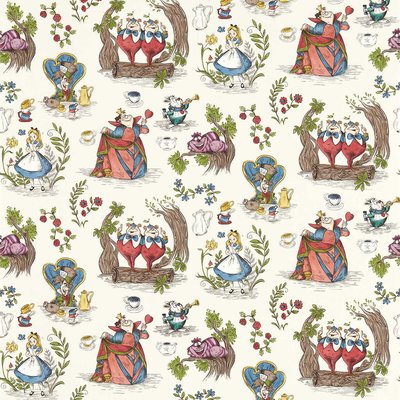 Alice In Wonderland Hundreds & Thousands Wallpaper SANDERSON X DISNEY