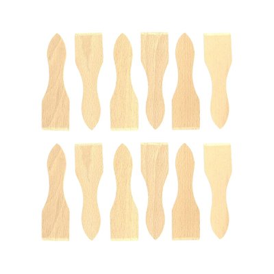Ensemble de 12 spatules à raclette en bois WOOD EDITION FACKELMANN