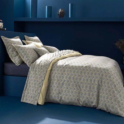 Housse de couette satin de coton Eventails GARNIER THIEBAUT