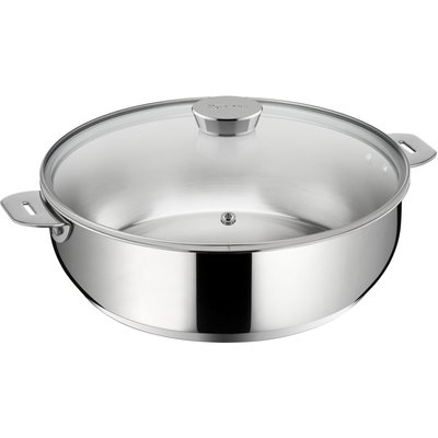 Sauteuse LAGOSTINA Salvaspazio 26 cm couvercle verre LAGOSTINA