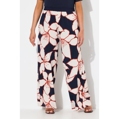 Pantalon en jersey à motif floral. Jambe ULLA POPKEN