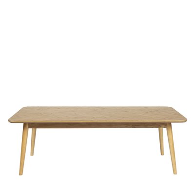 Table basse en bois 120x60cm - FABIO DRAWER