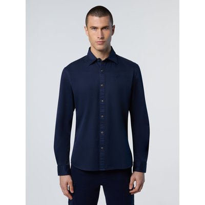 Chemise boutonnée en gabardine NORTH SAILS