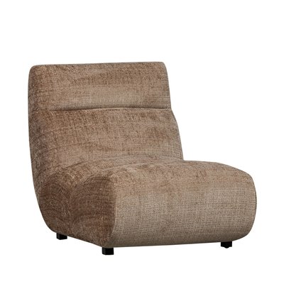 Fauteuil lounge en chenille - OBSERVE BEPUREHOME