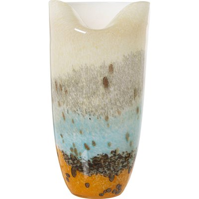 Vase en verre texturé, chic RECOLLECTION