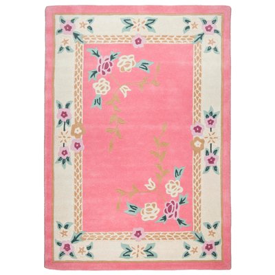 Tapis D'enfant Floral Lifou Tufté En Laine THEKO