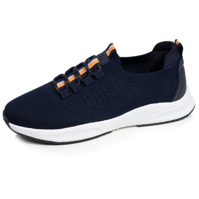 Baskets slip on avec lacets, semelle mémoire de forme ISOTONER