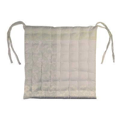 Galette de chaise pur coton enduit MILLE DENTELLES GARNIER THIEBAUT