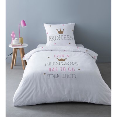 Parure de lit enfant design Princess - 100% Coton TOILINUX