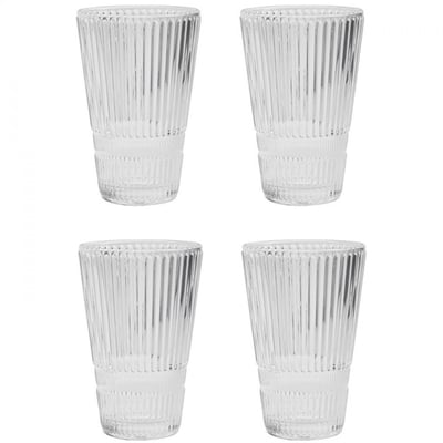 Lot de 4 verres à bière Slots HOUSE DOCTOR