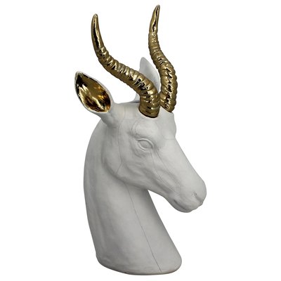 Vase en forme de gazelle en résine NOW'S HOME