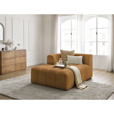 Méridienne pour canapé modulable 1 place(s) en tissu bouclette, ANNECY BOBOCHIC