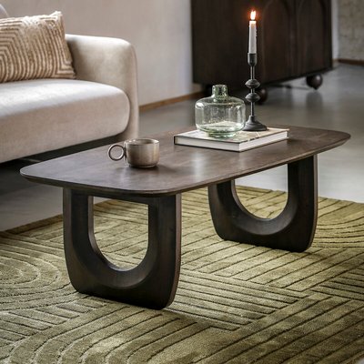 Akron Mango Wood Coffee Table SO'HOME