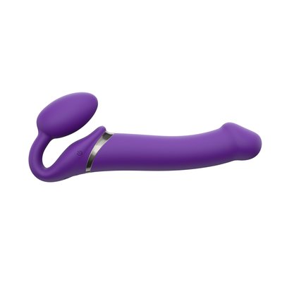 Vibromasseur Strap On 3 moteurs taille L STRAP-ON-ME