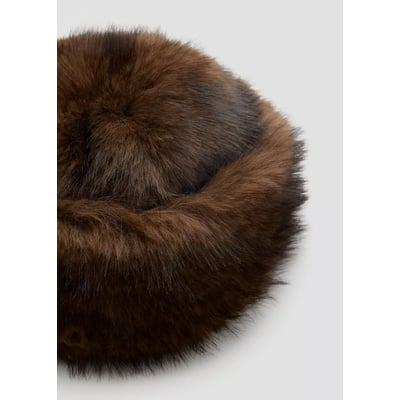 Chapeau pillbox effet poil MANGO