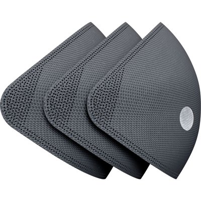 Filtre de rechange pour masque anti pollution x3 Gris MADE FOR XIAOMI