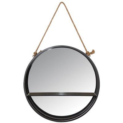 Miroir étagère rond à suspendre AUBRY GASPARD