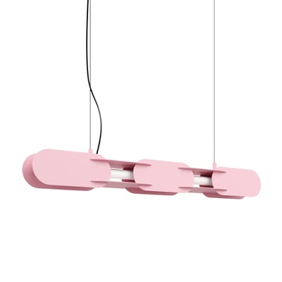 Suspension Acier Rose LED 1 Chain EDEN