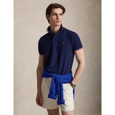 Polo droit custom fit en maille piquée POLO RALPH LAUREN