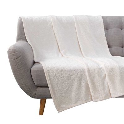 Plaid flanelle Barocco DOUCEUR D'INTÉRIEUR