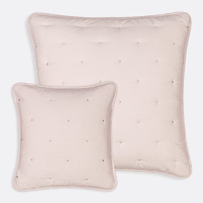 Housse de coussin matelassé coton carrée, Aéri LA REDOUTE INTERIEURS
