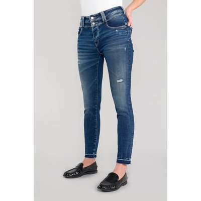 Jeans push-up slim taille haute PULP, 7/8ème LE TEMPS DES CERISES