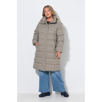 Manteau matelassé, motif pied-de-poule ULLA POPKEN