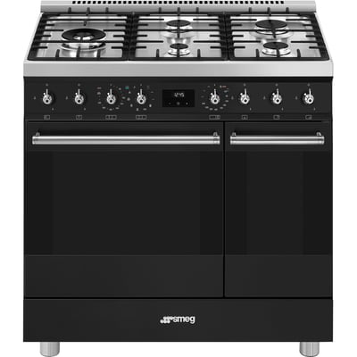 Piano de cuisson gaz 5 feux 90 cm C92GP SMEG