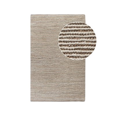 Tapis bohème en jute et laine texturé 160x230 cm FEZ PIER IMPORT