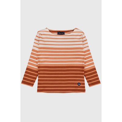 Marinière tricolore en coton épais KIDS ARMOR-LUX