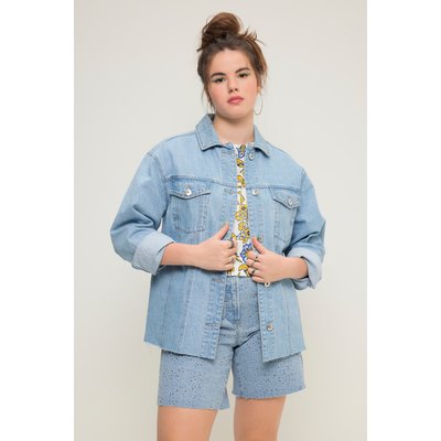 Chemise en jean coupe boxy à manches longues STUDIO UNTOLD