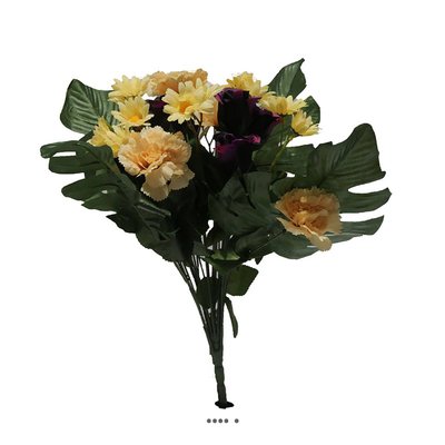 Bouquet de fleurs artificielles roses, oeill ARTIFICIELLES