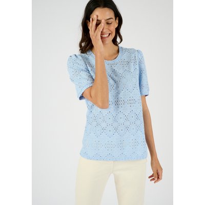 T-shirt en maille ajourée effet dentelle DAMART