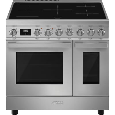 Piano de cuisson induction 5 feux 90 cm CPF92IM SMEG