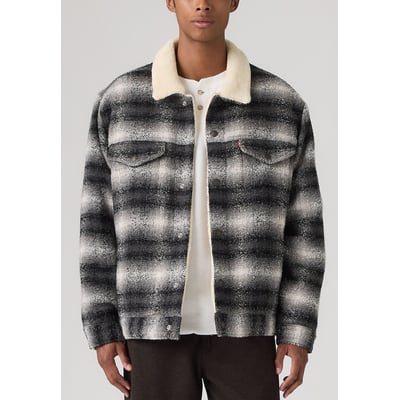 Geruite jas met sherpakraag LEVI'S