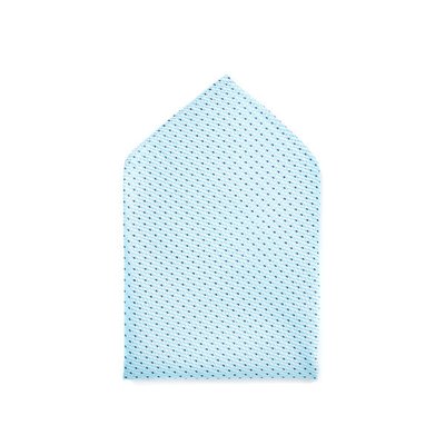 Pochette costume 100% soie motif losanges DRAEGER PARIS