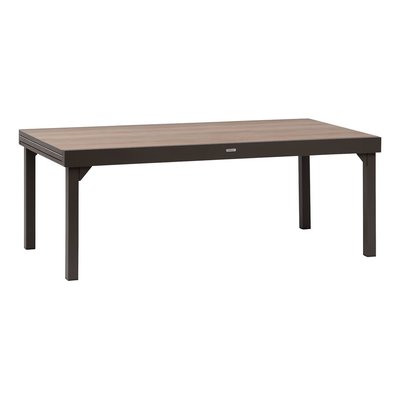 Table de jardin extensible Piazza en aluminium HESPERIDE