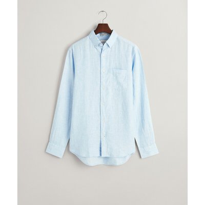 Chemise droite en lin GANT