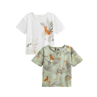 Lot de 2 t-shirts enfant Olajava PETIT BEGUIN