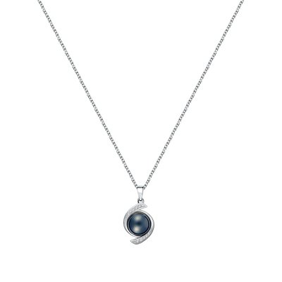 Collier en céramique et oxyde de zirconium BLEUE JOAILLERIE