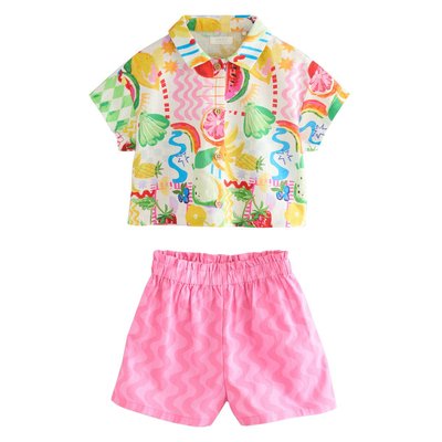 Chemise et short imprimé ensemble NEXT