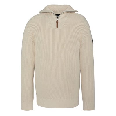 Pull camionneur col zippé SCHOTT