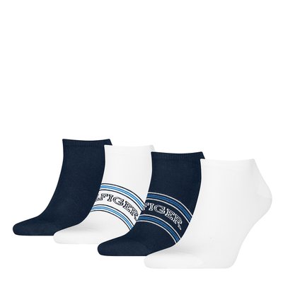 Lot de 4 paires de chaussettes basses TOMMY HILFIGER