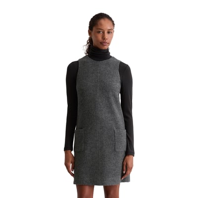 Mini-robe droite en laine bouillie MARC O'POLO