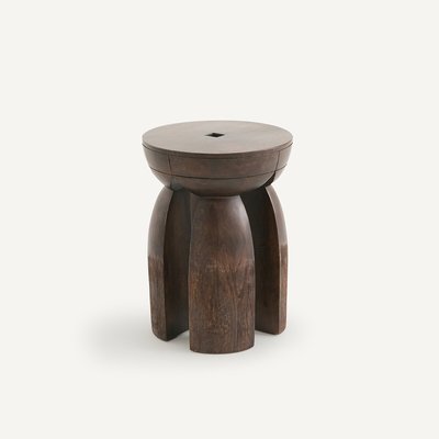Mesita auxiliar de mango macizo, Lotus AM.PM