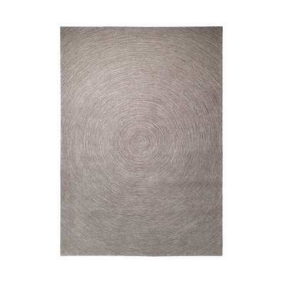 Tapis salon poil ras tufté motif cercle chiné , COLOUR IN MOTION ESPRIT