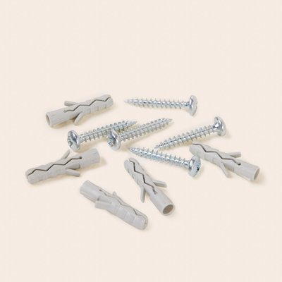 Lot de 5 vis et chevilles en Pour finaliser l'installation de vos supports berceau  RAYIA MADURA