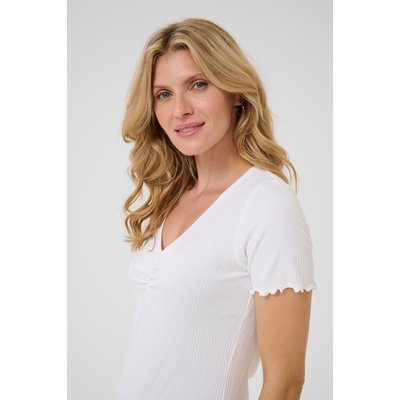 T-shirt à manches courtes CRRibba CREAM